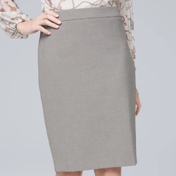 White pencil skirt 12 Clearance
